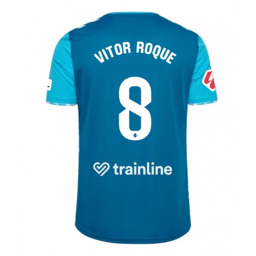 Fotbalové Dres Real Betis Vitor Roque #8 Alternativní 2024-25 Krátký Rukáv